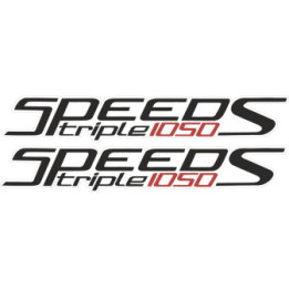 Triumph Speed Triple 1050 Stickers Decals - DecalsHouse