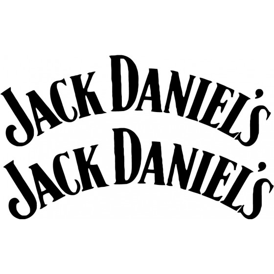 2x Jack Daniels V2 Logo...