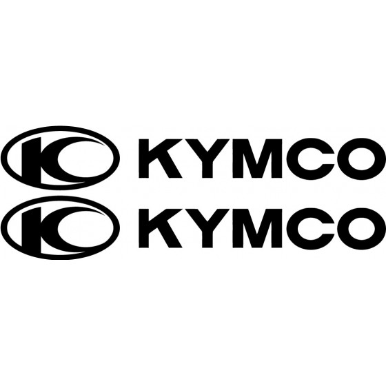 2x Kymco Logo Sticker Decal...