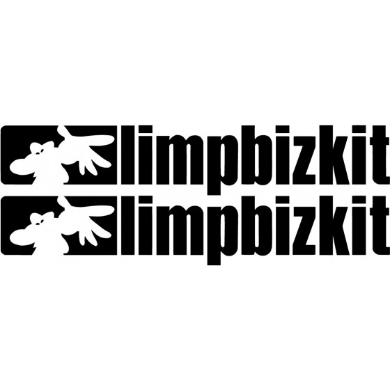 2x Limpbizkit Logo Decal...