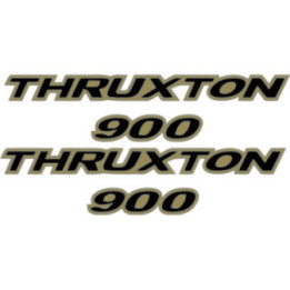 Triumph Thruxton 900 Café Racer Stickers – Decals (2-Pack)