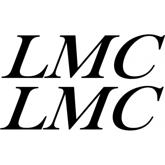 2x Lmc Logo Sticker Decal...