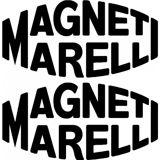 2x Magneti Marelli Logo V1...