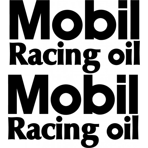 2x Mobil Logo V3 Racing...