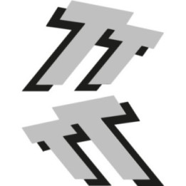 Triumph TT Stickers – TT600 Classic Motorcycle Decals (2-Pack)