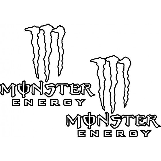 2x Monster Energy Logo...
