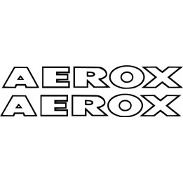 Yamaha Aerox Die Cut Outline Stickers Decals - DecalsHouse