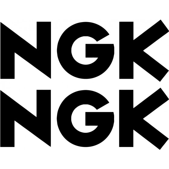 2x Ngk Sparkplugs Logo V1...