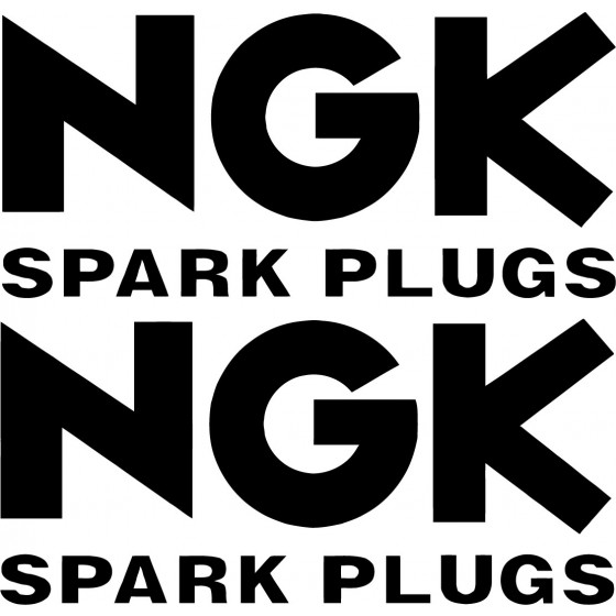 2x Ngk Sparkplugs Logo V2...