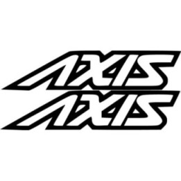 Yamaha Axis Die Cut Stickers Decals - DecalsHouse