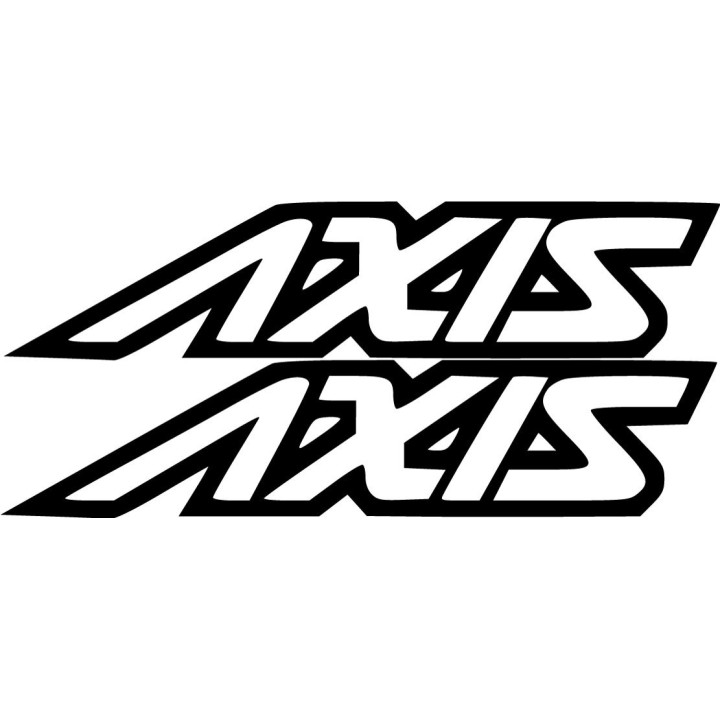 Yamaha Axis Die Cut Stickers Decals - DecalsHouse