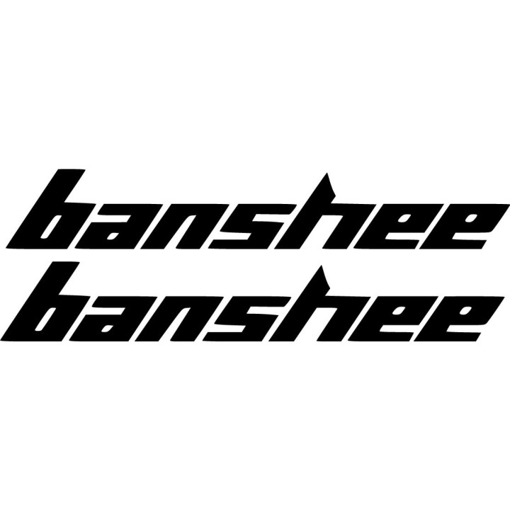 Yamaha Banshee Die Cut Style 2 Stickers Decals - DecalsHouse