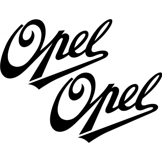 2x Ope Logo Sticker Decal...