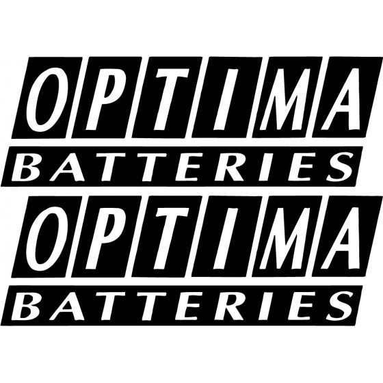 2x Optima Batteries Sponsor...