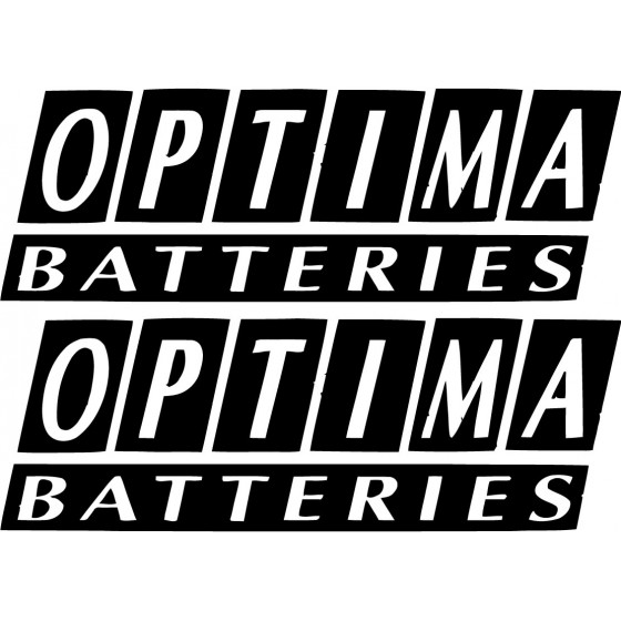 2x Optima Batteries Sponsor...