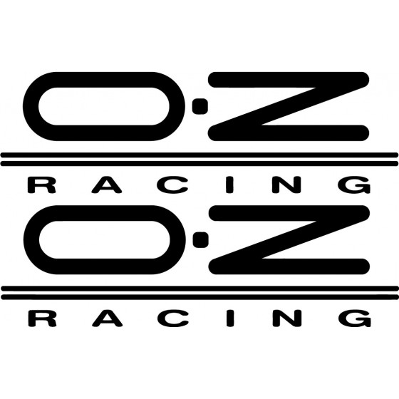 2x Oz Racing Logo Sticker...