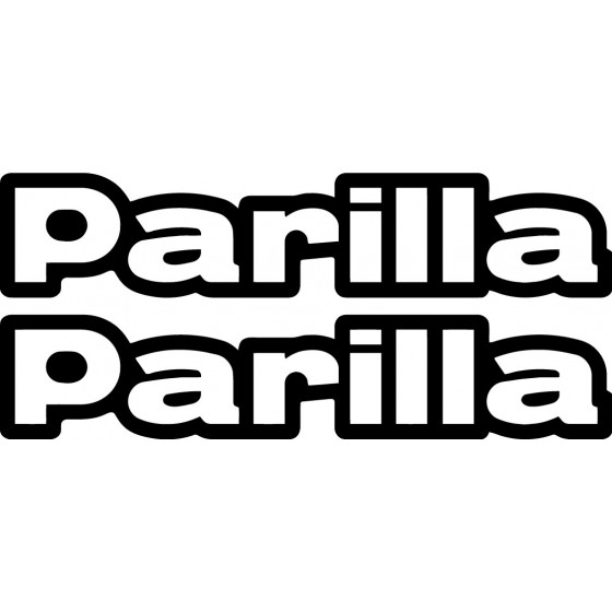 2x Parilla Logo Sticker...