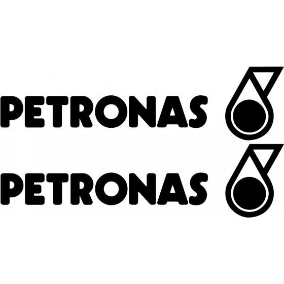 2x Petronas Logo Sticker...