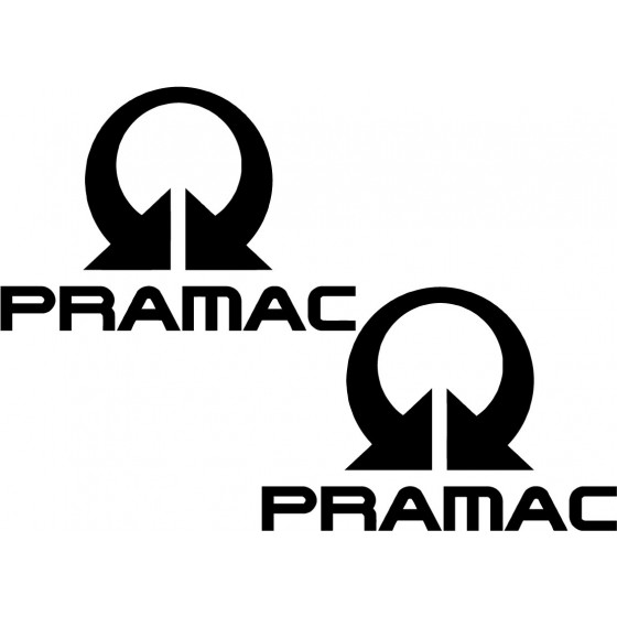 2x Pramac Logo V1 Racing...