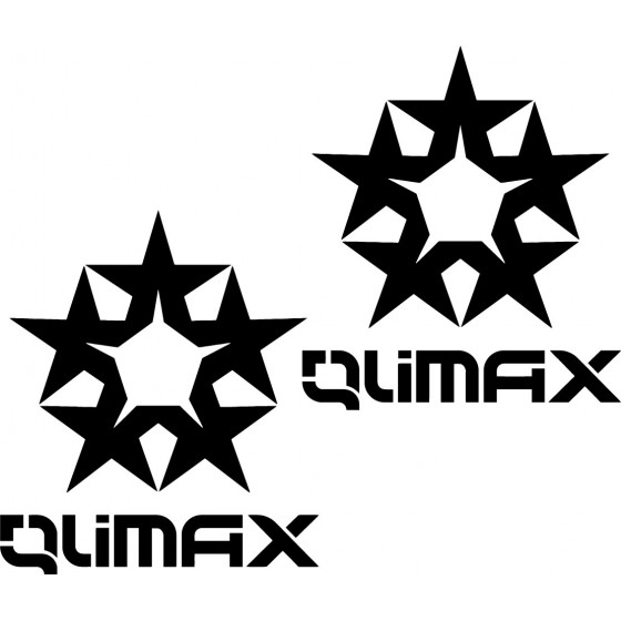 2x Qlimax Logo Sticker...