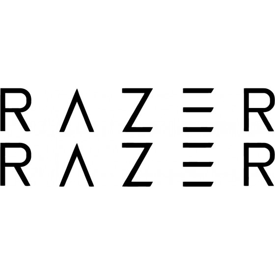 2x Razer Logo Sticker Decal...