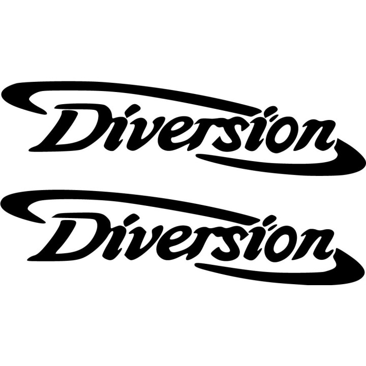 Yamaha Diversion Stickers – XJ600S XJ900S Sport Tourer Decals (2-Pack)