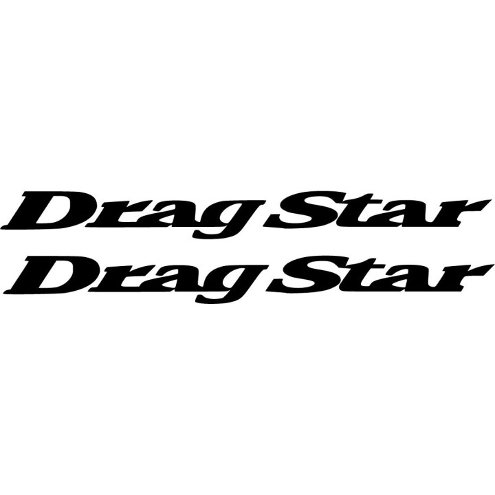 Yamaha Drag Star Die Cut Stickers Decals - DecalsHouse