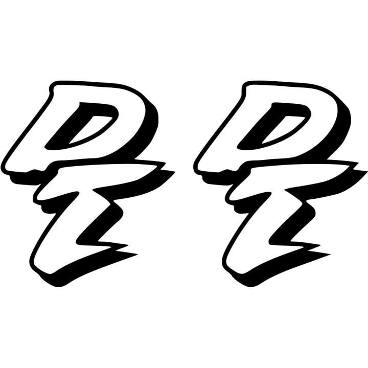Yamaha Dt Die Cut Stickers Decals - DecalsHouse