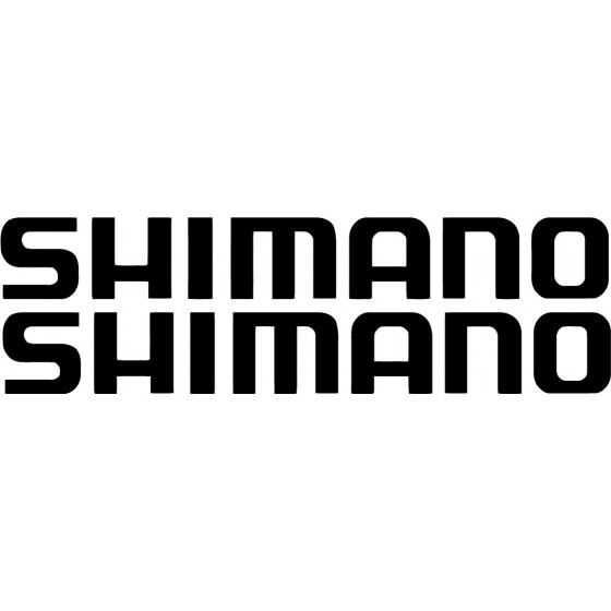 2x Shimano Logo Sticker...