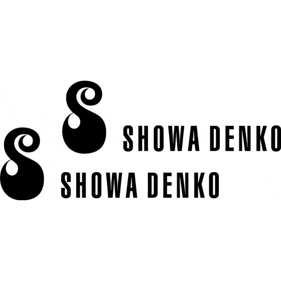 2x Showa Denko Logo V1...