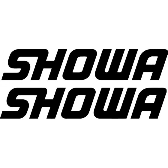 2x Showa Logo V1 Racing...