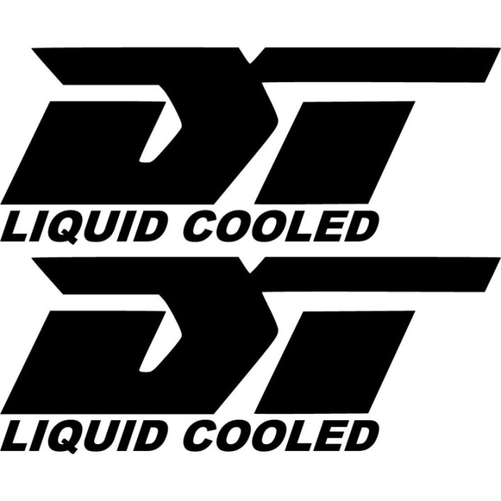 Yamaha Dt Liquid Cooled Die Cut Stickers Decals - DecalsHouse