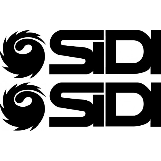 2x Sidi Logo V2 Racing...