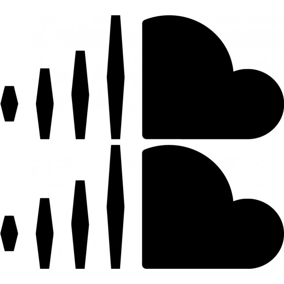2x Soundcloud Logo Sticker...