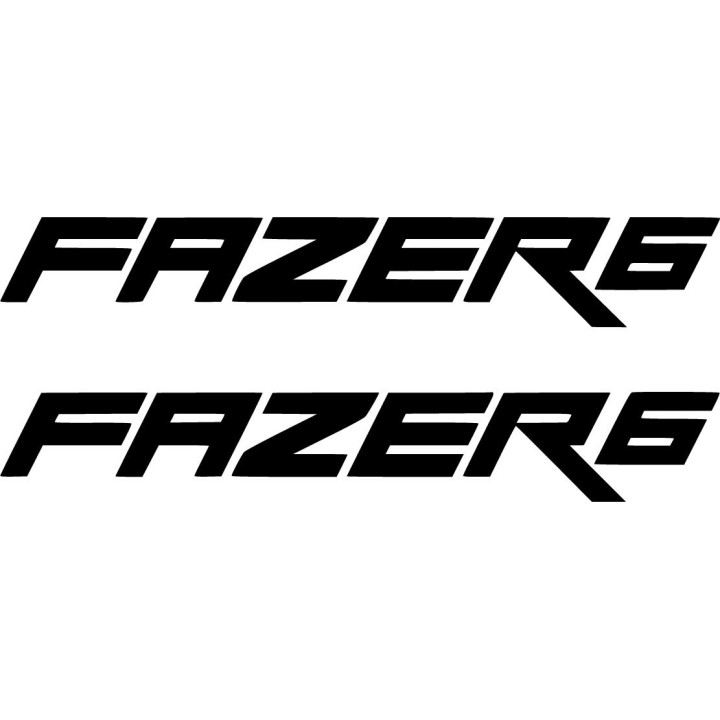 Yamaha Fazer 6 Die Cut Stickers Decals - DecalsHouse