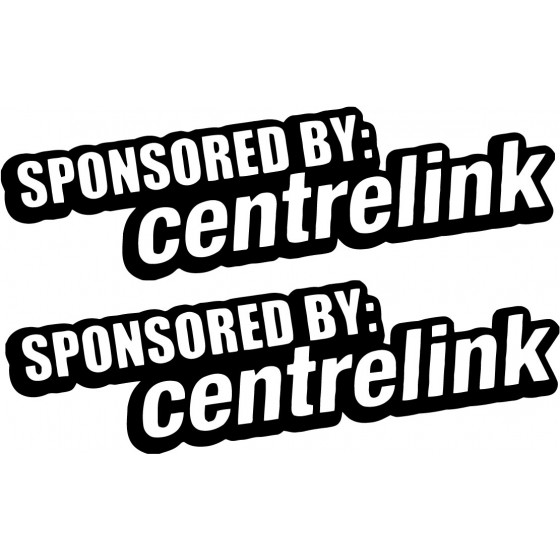 2x Sponsored By Centrelink...