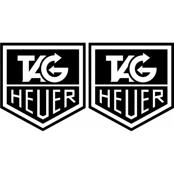 2x Tag Heuer Logo V1 Racing...