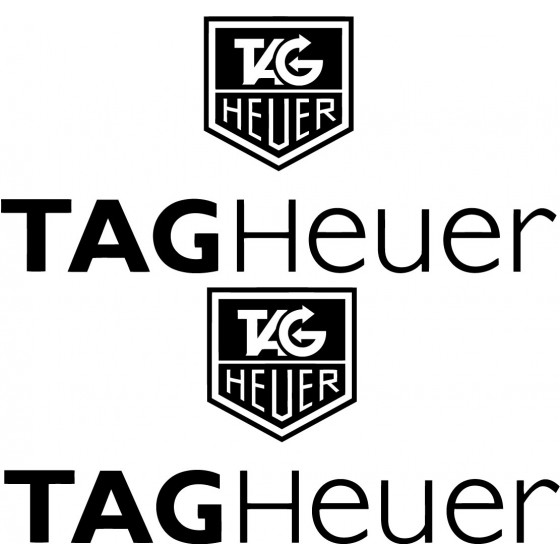 2x Tag Heuer Logo V2 Racing...