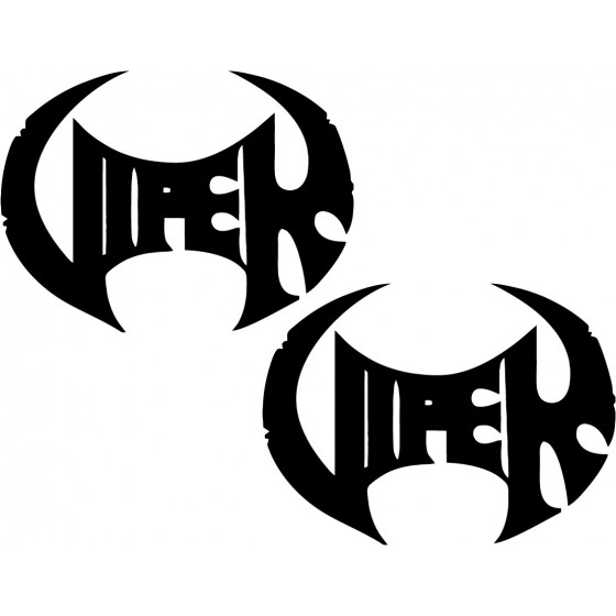 2x Viper Gts Logo Sticker...