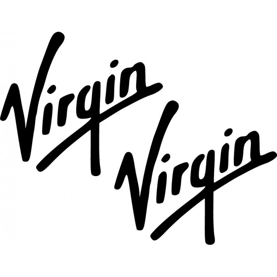 2x Virgin Logo Sticker...