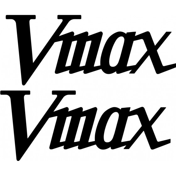 2x Vmax V2 Logo Sticker...
