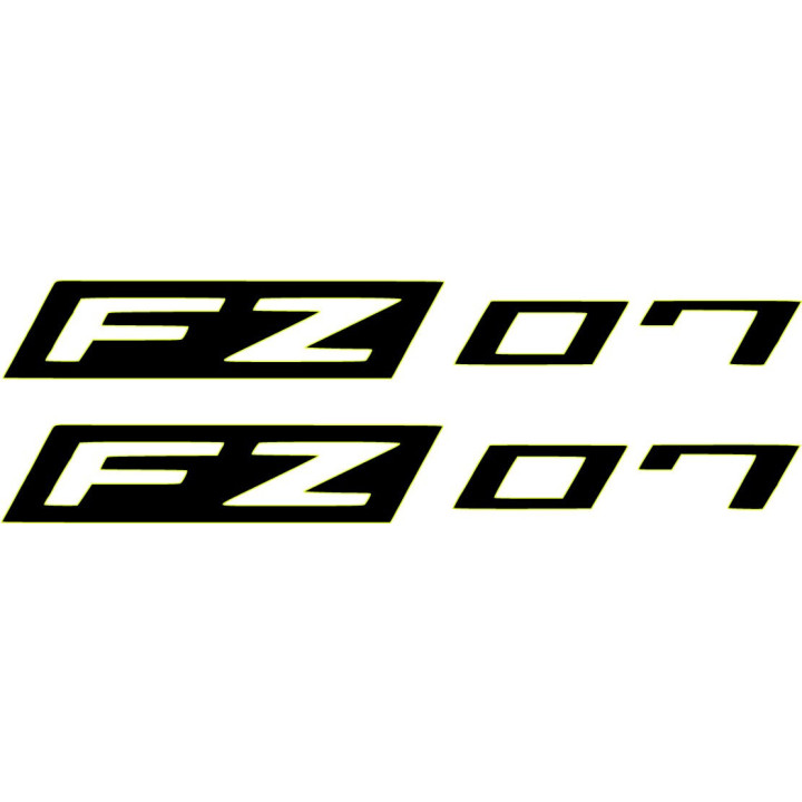 Yamaha Fz 07 Die Cut Style 3 Stickers Decals - DecalsHouse