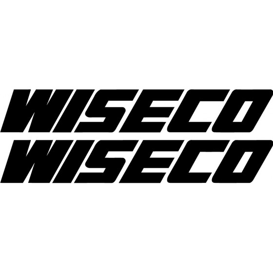 2x Wiseco Logo V1 Racing...