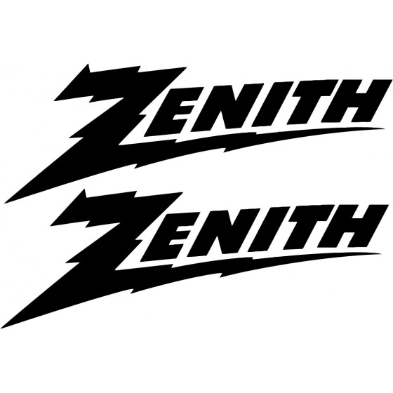 2x Zenith Logo Sticker...