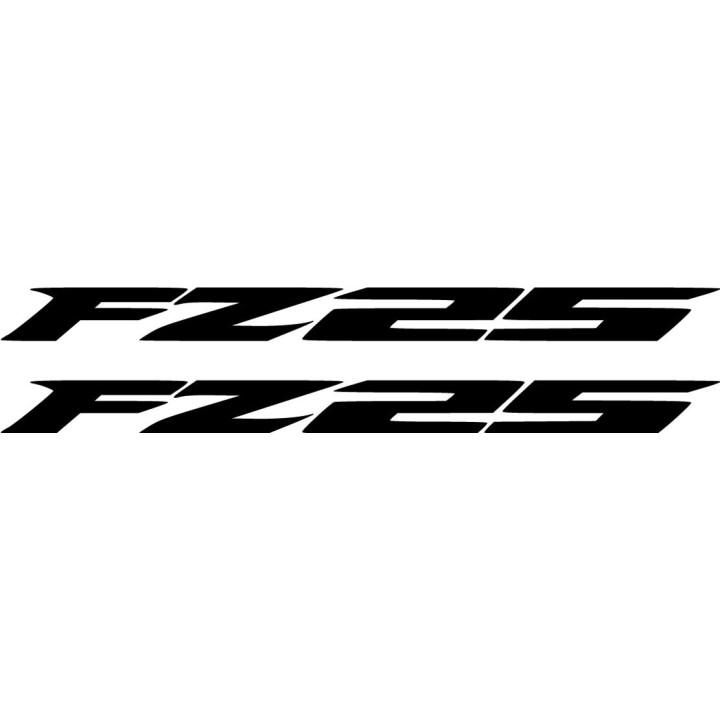 Yamaha Fz 25 Die Cut Stickers Decals - DecalsHouse