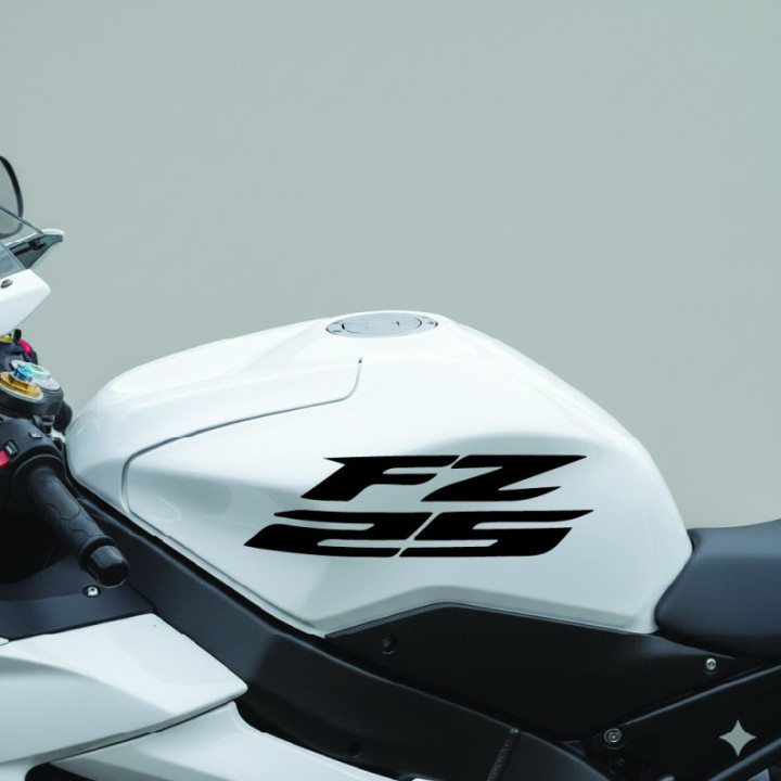 Yamaha Fz 25 Die Cut Style 5 Stickers Decals - DecalsHouse