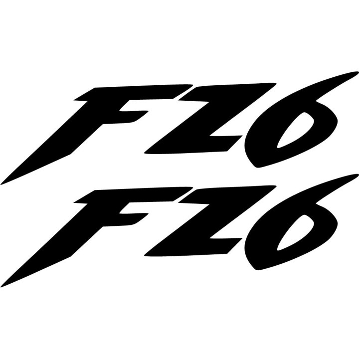 Yamaha Fz 6 Die Cut Style 4 Stickers Decals - DecalsHouse