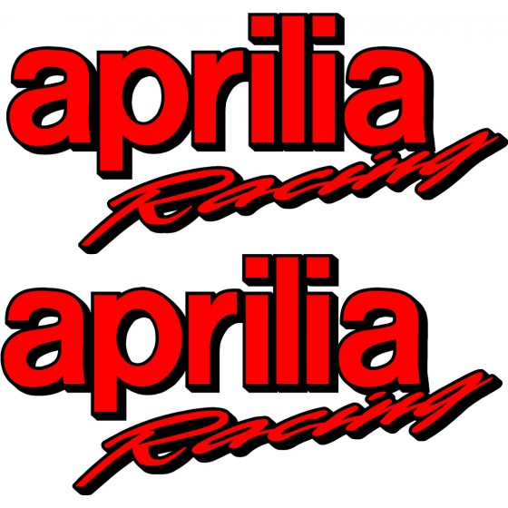 2x Aprilia Racing Style 3...