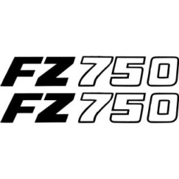 Yamaha Fz 750 Die Cut Stickers Decals - DecalsHouse