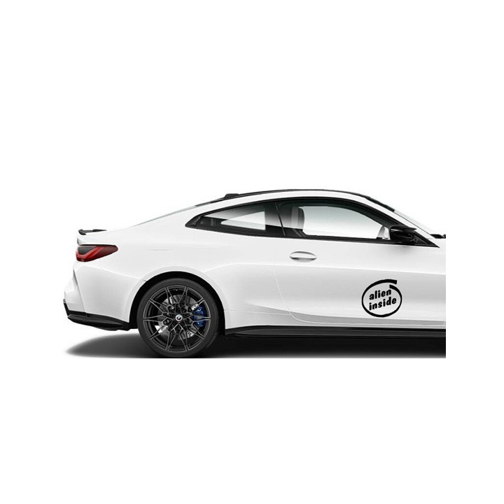 Buy Alien Inside 2 Decal Sticker Online